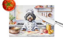 Load image into Gallery viewer, Bernedoodle The Chef Glass Cutting Boards – Durable, Decorative Kitchen Art