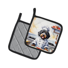 Load image into Gallery viewer, Bernedoodle The Chef Pot Holders - Set of 2 Decorative Kitchen Helpers | Made in the USA