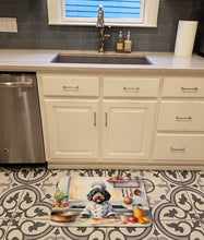 Load image into Gallery viewer, Bernedoodle The Chef Memory Foam Kitchen Mat