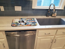 Load image into Gallery viewer, Bernese Mountain Dog The Chef Dish Drying Mat