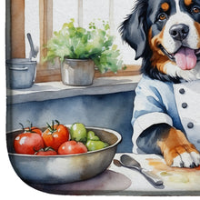 Load image into Gallery viewer, Bernese Mountain Dog The Chef Dish Drying Mat
