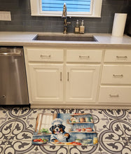 Load image into Gallery viewer, Bernese Mountain Dog The Chef Memory Foam Kitchen Mat