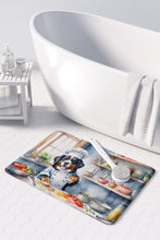 Load image into Gallery viewer, Bernese Mountain Dog The Chef Memory Foam Kitchen Mat