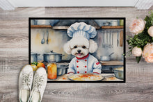 Load image into Gallery viewer, Bichon Frise The Chef Doormat