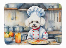 Load image into Gallery viewer, Bichon Frise The Chef Memory Foam Kitchen Mat