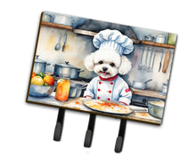 Load image into Gallery viewer, Bichon Frise The Chef Leash or Key Holder