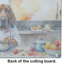 Load image into Gallery viewer, Bloodhound The Chef Glass Cutting Boards – Durable, Decorative Kitchen Art