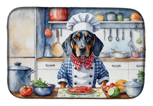 Load image into Gallery viewer, Bluetick Coonhound The Chef Dish Drying Mat
