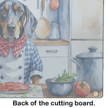 Load image into Gallery viewer, Bluetick Coonhound The Chef Glass Cutting Boards – Durable, Decorative Kitchen Art