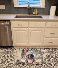 Load image into Gallery viewer, Bluetick Coonhound The Chef Memory Foam Kitchen Mat
