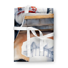 Load image into Gallery viewer, Border Collie The Chef Apron – Artist-Designed Kitchen, BBQ &amp; Craft Apron