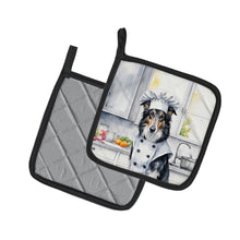 Load image into Gallery viewer, Borzoi The Chef Pot Holders - Set of 2 Decorative Kitchen Helpers | Made in the USA