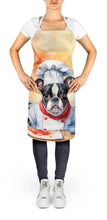 Load image into Gallery viewer, Boston Terrier The Chef Apron – Artist-Designed Kitchen, BBQ &amp; Craft Apron