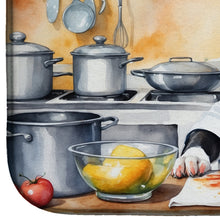 Load image into Gallery viewer, Boston Terrier The Chef Dish Drying Mat