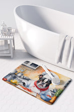 Load image into Gallery viewer, Boston Terrier The Chef Memory Foam Kitchen Mat