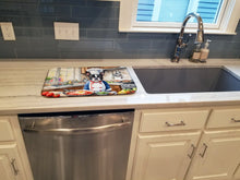 Load image into Gallery viewer, Boston Terrier The Chef Dish Drying Mat