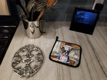 Load image into Gallery viewer, Boston Terrier The Chef Pot Holders - Set of 2 Decorative Kitchen Helpers | Made in the USA