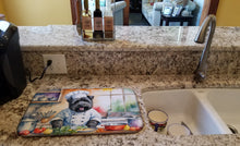 Load image into Gallery viewer, Bouvier des Flandres The Chef Dish Drying Mat