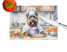 Load image into Gallery viewer, Bouvier des Flandres The Chef Glass Cutting Boards – Durable, Decorative Kitchen Art
