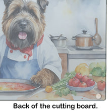 Load image into Gallery viewer, Bouvier des Flandres The Chef Glass Cutting Boards – Durable, Decorative Kitchen Art