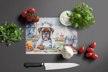 Load image into Gallery viewer, Boxer The Chef Glass Cutting Boards – Durable, Decorative Kitchen Art