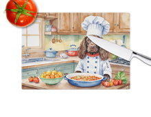 Load image into Gallery viewer, Boykin Spaniel The Chef Glass Cutting Boards – Durable, Decorative Kitchen Art