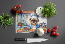 Load image into Gallery viewer, Brussels Griffon The Chef Glass Cutting Boards – Durable, Decorative Kitchen Art