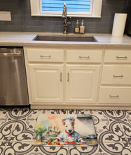 Load image into Gallery viewer, Bull Terrier The Chef Memory Foam Kitchen Mat