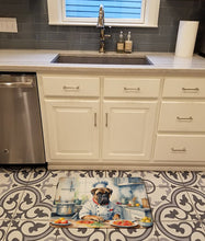 Load image into Gallery viewer, Bullmastiff The Chef Memory Foam Kitchen Mat