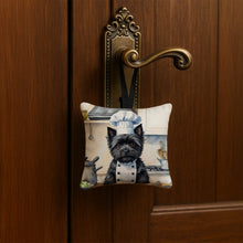 Load image into Gallery viewer, Cairn Terrier The Chef Hanging Square Fabric Ornament 3.5 × 3.5