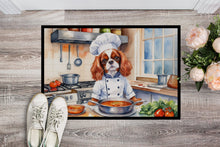 Load image into Gallery viewer, Cavalier Spaniel The Chef Doormat-24x36 Indoor / Outdoor Rug | Made in USA