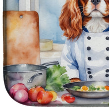Load image into Gallery viewer, Cavalier Spaniel The Chef Dish Drying Mat