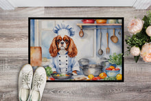 Load image into Gallery viewer, Cavalier Spaniel The Chef Doormat-24x36 Indoor / Outdoor Rug | Made in USA