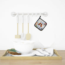 Load image into Gallery viewer, Cavalier Spaniel The Chef Pot Holders - Set of 2 Decorative Kitchen Helpers | Made in the USA