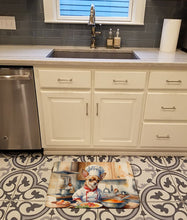 Load image into Gallery viewer, Chihuahua The Chef Memory Foam Kitchen Mat