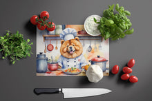 Load image into Gallery viewer, Chow Chow The Chef Glass Cutting Boards – Durable, Decorative Kitchen Art