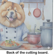 Load image into Gallery viewer, Chow Chow The Chef Glass Cutting Boards – Durable, Decorative Kitchen Art