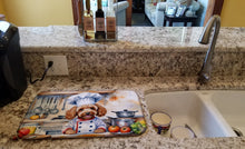 Load image into Gallery viewer, Cockapoo The Chef Dish Drying Mat