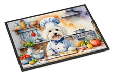 Load image into Gallery viewer, Coton de Tulear The Chef Doormat-24x36 Indoor / Outdoor Rug | Made in USA
