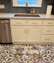 Load image into Gallery viewer, Coton de Tulear The Chef Memory Foam Kitchen Mat