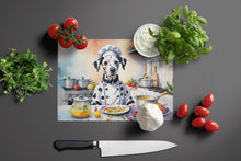 Load image into Gallery viewer, Dalmatian The Chef Glass Cutting Boards – Durable, Decorative Kitchen Art