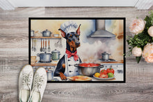 Load image into Gallery viewer, Doberman Pinscher The Chef Doormat-24x36 Indoor / Outdoor Rug | Made in USA