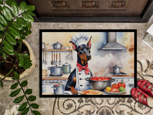 Load image into Gallery viewer, Doberman Pinscher The Chef Doormat-24x36 Indoor / Outdoor Rug | Made in USA