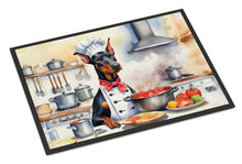Load image into Gallery viewer, Doberman Pinscher The Chef Doormat-24x36 Indoor / Outdoor Rug | Made in USA