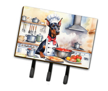 Load image into Gallery viewer, Doberman Pinscher The Chef Leash or Key Holder