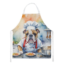 Load image into Gallery viewer, English Bulldog The Chef Apron – Artist-Designed Kitchen, BBQ &amp; Craft Apron
