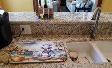 Load image into Gallery viewer, English Bulldog The Chef Dish Drying Mat
