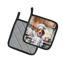 Load image into Gallery viewer, English Foxhound The Chef Pot Holders - Set of 2 Decorative Kitchen Helpers | Made in the USA