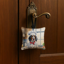 Load image into Gallery viewer, English Setter The Chef Hanging Square Fabric Ornament 3.5 × 3.5