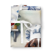 Load image into Gallery viewer, English Springer Spaniel The Chef Apron – Artist-Designed Kitchen, BBQ &amp; Craft Apron
